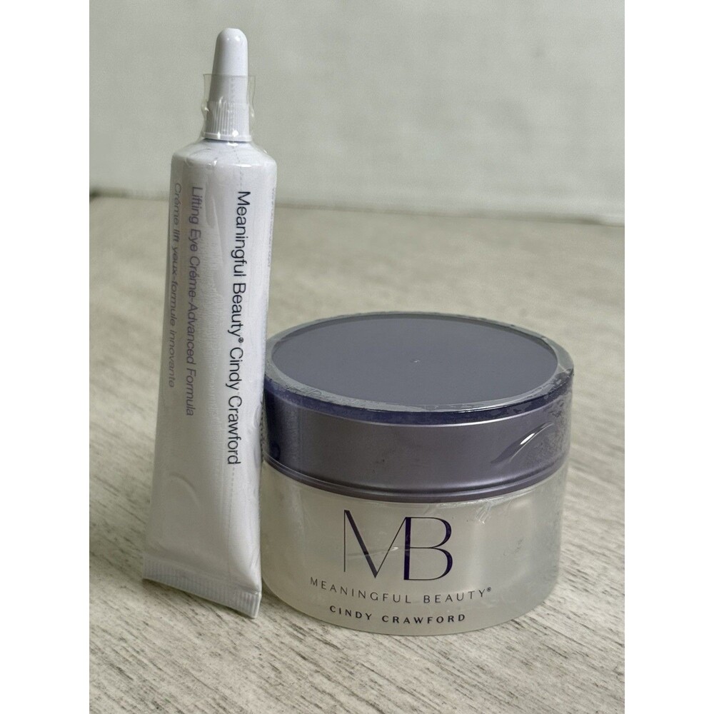 2 Meaningful Beauty Age Recovery Night Creme Melon Retinol & Eye Lifting Serum